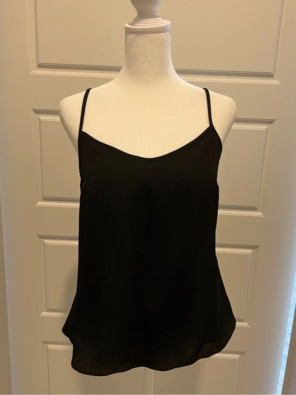 J. Crew sheer polka dot blouse